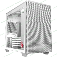 Компьютерный корпус Bloody BD-CC117F белый без БП mATX 5x120мм 1xUSB 2.0 1xUSB 3.0 audio bott PSU