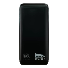 Портативный аккумулятор More choice (4620202550521) PB19-20 2USB 2.1A - 20000mAh черный