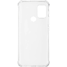Чехол (клип-кейс) Brosco, для Motorola Moto G20, прозрачный moto-g20-hard-tpu-transparent