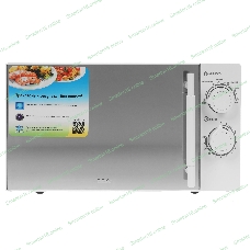 Микроволновая печь BBK 20MWS-771M/WM белый, 20 л, 700 Вт, переключатели - поворотный механизм