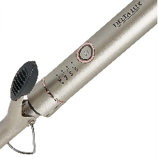 Щипцы для завивки волос DELTA LUX DE-5400 серый, 19 мм, 210 °C, 4 режима