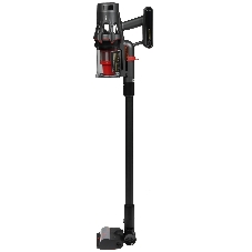 Пылесос вертикальный Deerma DEM-T50W серый/черный/красный, питание от аккумулятора, 420 Вт, уборка сухая, пылесборник 0.4 л