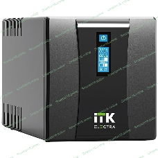 Источник бесперебойного питания ITK Electra EET-1000VA-1-002-S 600Вт 1000ВА черный