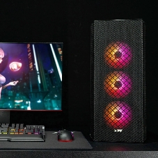 Компьютерный корпус ADATA XPG Defender-BKCWW черный Mid-Tower
