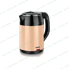 Чайник электрический BBK EK1709P черный/бежевый