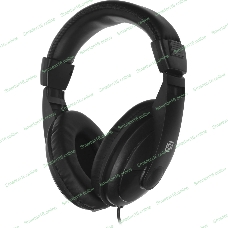 Проводные наушники Oklick HP-M211V черный, полноразмерные, Jack 3.5 мм