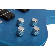 Бас-гитара SCHECTER C-5 DELUXE SMLB бас-гитара 5-струнная, Satin Metallic Light Blue (SMLB)