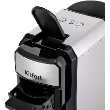 Кофеварка Kitfort КТ-7192 1450Вт серебристый/черный