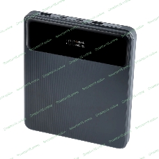 Портативный аккумулятор Perfeo Powerbank LAPTOP 105W 20000 mAh/LED дисплей/PD + QC 3.0/2 Type-C/2USB/Выход: 5A,max105W черный (PF_E1472)