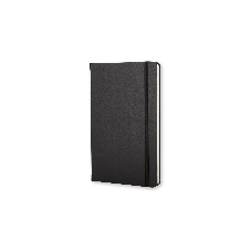 Блокнот Moleskine CLASSIC QP060 Large 130х210 мм, 240 страниц, линейка, твердая обложка, черный