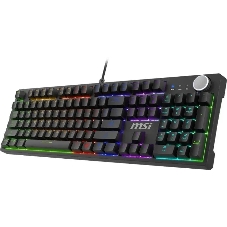 Клавиатура MSI Forge GK320 проводная, USB Type-A, чёрный