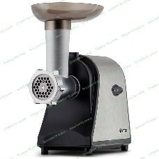 Мясорубка электрическая Vitek VT-3636 серебристый, 1700 Вт, 1.7 кг/мин, реверс, насадки - 4