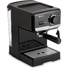 Кофеварка рожковая Vitek VT-1502 черный, исп. кофе - молотый, 1.5 л, 1050 Вт, 15 Бар.