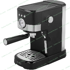 Кофеварка рожковая Energy EN-256R (108169) черный, исп. кофе - молотый, 1,2 л, 1100 Вт, 15 бар