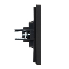 Розетка HDMI IEK FORTE&PIANO FP140 черный