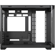 Компьютерный корпус AeroCool/Formula Crystal U2M Floe черный без БП mATX 1xUSB 3.0 1xUSB3.1 audio bott PSU