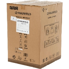 Морозильная камера Maunfeld MFFR85W, белый, 80л, 3 ящика