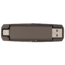 Флешка USB Netac US5 (NT03US5C-512G-32TA), 512Gb, USB 3.2/TypeC, R/W 550/500, черный