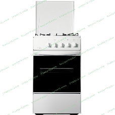 Плита газовая Лада Nova RG 24044 W белый, конфорок 4 газовых, духовка 50 л, 50 см x 85 см x 60 см