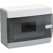 Корпус пластиковый IEK UNION Compact ЩРН-П-8 IP41 черная прозрачная дверь (UIC-KP12-N-08-41-K01) Корпус пластиковый IEK UNION Compact ЩРН-П-8 IP41 черная прозрачная дверь (UIC-KP12-N-08-41-K01)