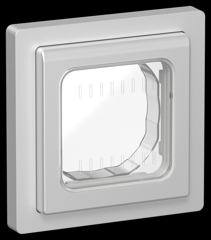Рамка 1-местная IP55 Рпро-1-55-ФлА алюминий FLITE