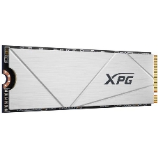 Накопитель SSD ADATA XPG GAMMIX S60, 512Gb, PCIe 4.0 x4, M.2 2280, NVMe, R/W 4700/1700, с радиатором
