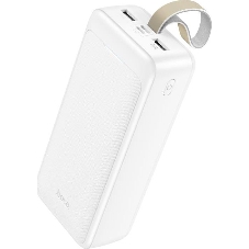 Портативный аккумулятор HOCO (6931474795793) J111B белый 30000mAh 2USB
