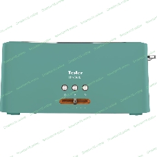 Тостер Tesler TT-140, зеленый, 980 Вт, 1 слот