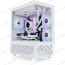 Компьютерный корпус Thermaltake View 170 TG ARGB белый без БП mATX 4x120мм 2x140мм 1x200мм 2xUSB 3.0 audio bott PSU