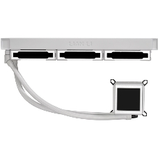 Система жидкостного охлаждения Lian-Li Galahad II LCD 360 SL-INF ARGB G89.GA2ALCD36INW.00 белый 120мм алюминий+медь 1200rpm 29db 4-pin