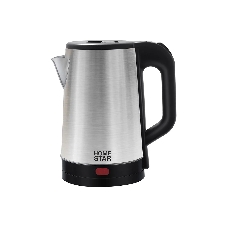 Чайник электрический Homestar HS-1041 1.8 л, 1500 Вт, нержавейка, стальной/черный