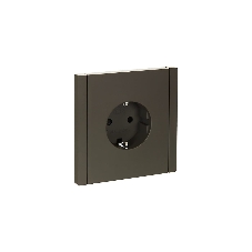 Розетка СП FORTE&PIANO FP315 16А с заземл. защ. шторки винт. крепл. сер. IEK FP-R14-16-K03