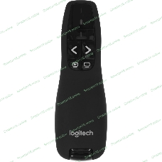 Презентер беспроводной Logitech R400 черный, радиоканал, USB, кнопки - 5