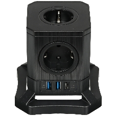 Сетевой фильтр HARPER UCH-730 Black PD3.0