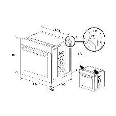 Встраиваемый духовой шкаф Beko BCBIS17300KSBMPS черный