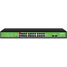 Коммутатор Digma DSP224G-2S-R400, 24×1 Гбит/с + 2×1 Гбит/с SFP, неуправляемый