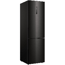 Холодильник Haier C4F740CBXGU1 черный двухкамерный 286/115л морозилка снизу, No Frost