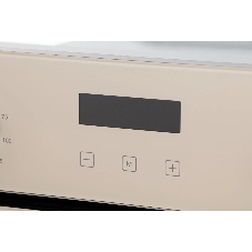 Шкаф духовой электрический Maunfeld EOEM516BG, 45 см, 51 л, бежевый, встраиваемый