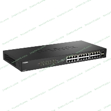 Коммутатор D-Link DGS-1026P DGS-1026P/A1A 24x1 Гбит/с 2SFP 240W неуправляемый