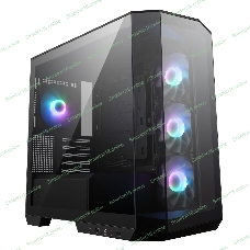 Компьютерный корпус без блока питания Case MSI MAG PANO M100R PZ, Mini-Tower, TG, 4x120мм ARGB, 1xUSB 3.2, 1xUSB 3.2 Type-C, mATX, mITX черный