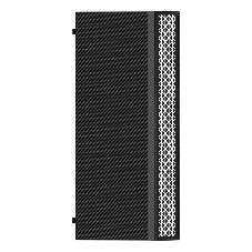 Компьютерный корпус Miditower ExeGate EVO-9211-450NPX (ATX, БП 450NPX с вент. 12см, с окном, 2хUSB+1хUSB3.0, HD аудио, черный, 1 вент. с RGb подсветкой)