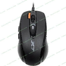 Мышь проводная A4Tech X-718BK черный, 3000 dpi, USB, кнопки - 7