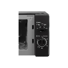 Микроволновая печь home HMM207DB черный, 20 л, 700 Вт, переключатели - поворотный механизм