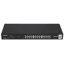 Коммутатор Tenda TEG2226F, 24×1 Гбит/с + 2×1 Гбит/с SFP, управляемый