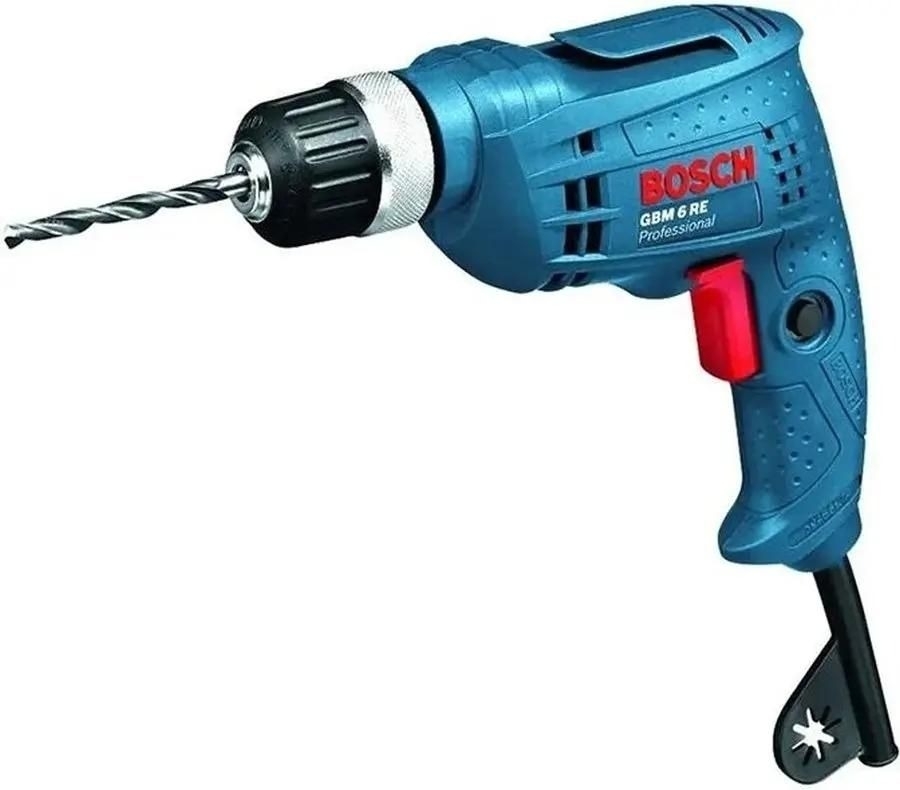 Дрель Bosch GBM 6 RE 0601472600, 350 Вт, сетевая, безударная