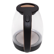 Электрочайник Centek CT-0056 кофейно-бежевый, 1.7 л, 2200 Вт, скрытый нагревательный элемент