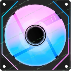 Вентилятор для корпуса Ocypus Gamma F12 ARGb REVERSE BLADE BK (Gamma-F12-BK1AM01X-GL)