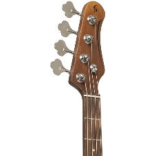 Бас-гитара STAGG SBJ-30 SNB 4-х струнная форма Jazz Bass, корпус павловния, гриф клен, накладка грифа палисандр, 20 ладов, мензура 867 мм, колки никелированные, бридж JB Classic, звукосниматели 2xJB, регуляторы 2x громкости, 1x тона, цвет Sunburst