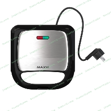 Сэндвичница MAXVI SM751S silver-black