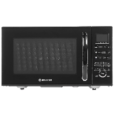 Микроволновая печь BRAYER BR2503 черный, 23 л, 900 Вт, переключатели - кнопки, поворотный механизм
